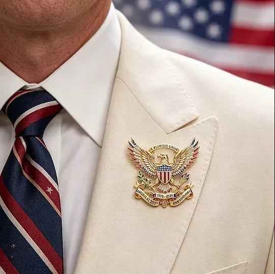 🔥🔥 Father's Day Special:US 250th Anniversary Brooch Pin